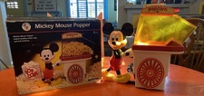 Vintage Mickey Mouse/Disney Popcorn Popper & Box. Vitantonio. TESTED/WORKS. READ