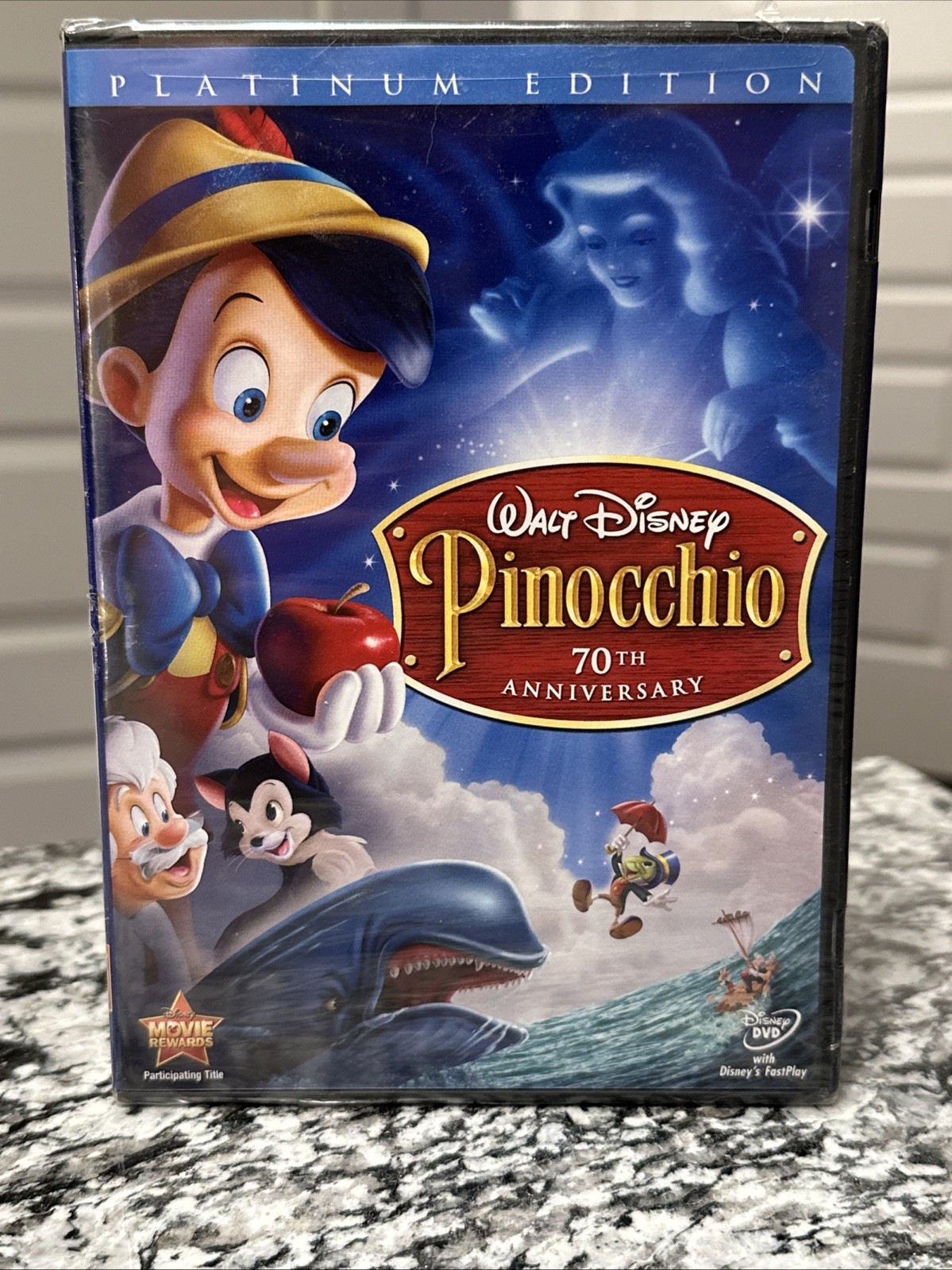 Pinocchio 70th Anniversary Platinum Edition Brand New