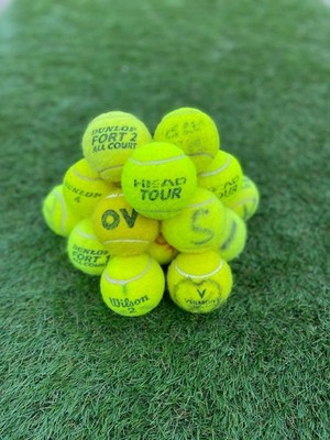 Gebrauchte Tennisbälle in sehr gutem Zustand 30 Stück + kostenlose schnelle GB Lieferung