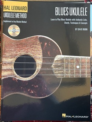 Hal Leonard Blues Ukulele (Learn to Play Blues Ukulele)- w/ CD NEW
