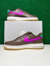 Size 10.5 - Nike Air Force 1 Low Baroque Brown Vivid Purple