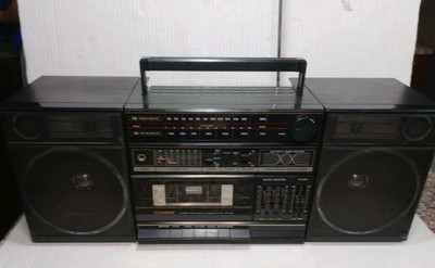 Vintage 1980's Boombox FISHER PH-400 Radio/Cassette Hi-fi System