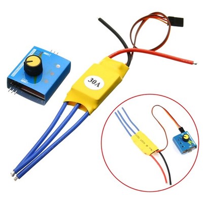 30a 12v dc 3-phase high-power brushless motor speed regulator pwm controllr