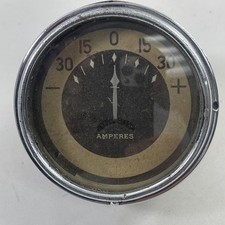 1933 34 Packard V 12 Amp Amperes Gauge N4