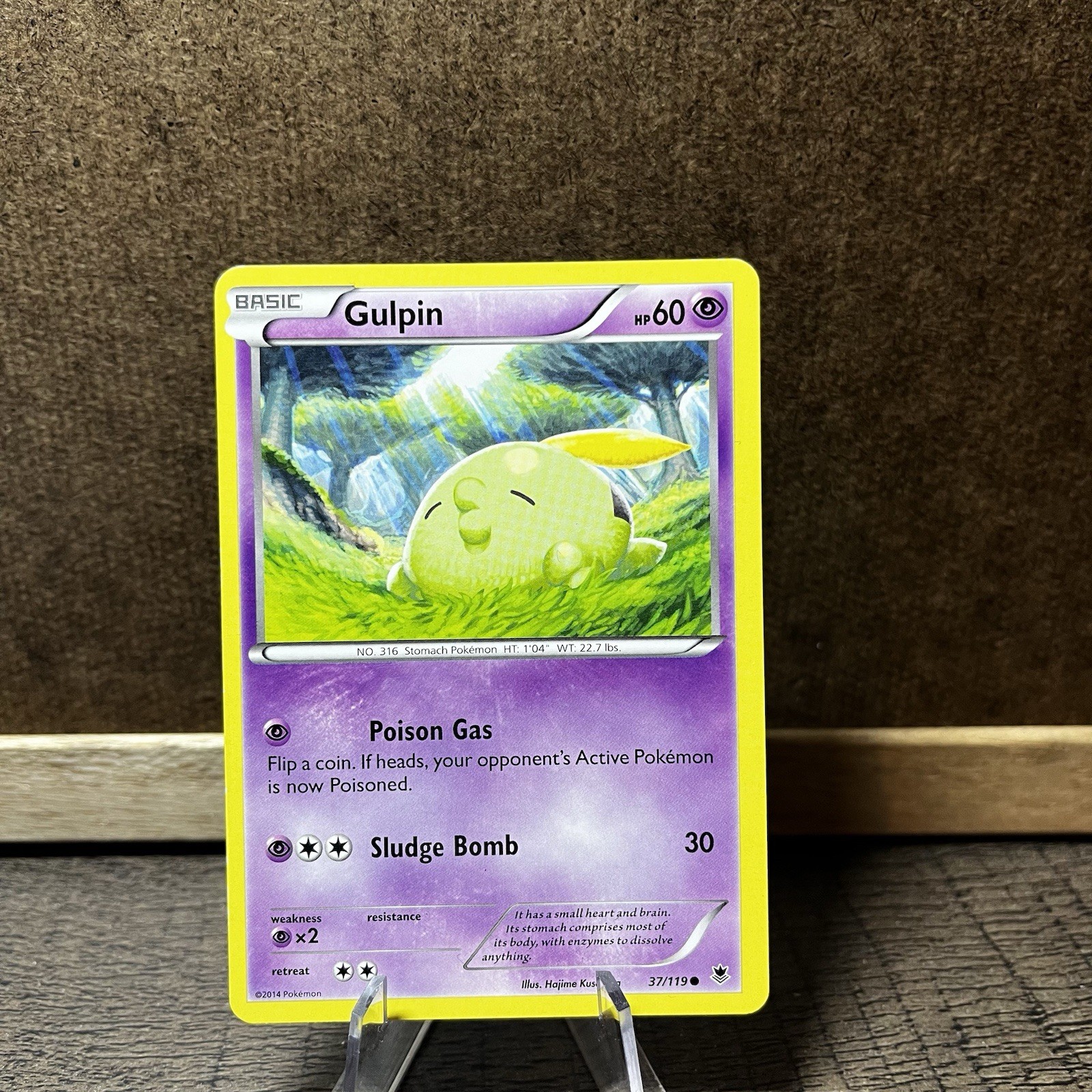 Gulpin 37/119 XY - Phantom Forces  - Pokémon