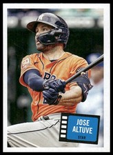 2023 Topps Archives #57HS-14 Jose Altuve 1957 Topps Hit Stars Houston Astros