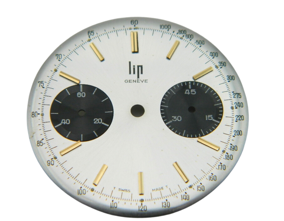 Lip Genève Chronographe Cadran Vintage chronograph dial