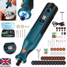 Cordless Rotary Tool Kits 7.4V Rechargeable 12 Speeds for DIY Grinding Polishing