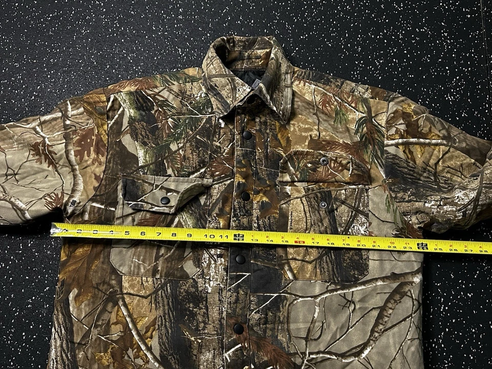 Arctic Shield Outdoor Hunting Snap Button Realtree Camo Jacket Men’s MEDIUM READ - Image 4 of 4