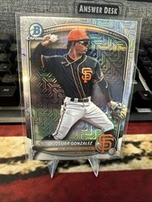2025 Bowman Draft Chrome Mega Box Mojo BDC-182 Josuar Gonzalez - Giants