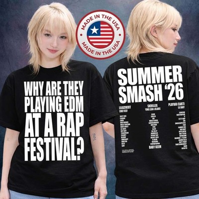 Summer Smash 2026 Merch Music Festival In Chicago IL On June 12 2026 T-Shirt