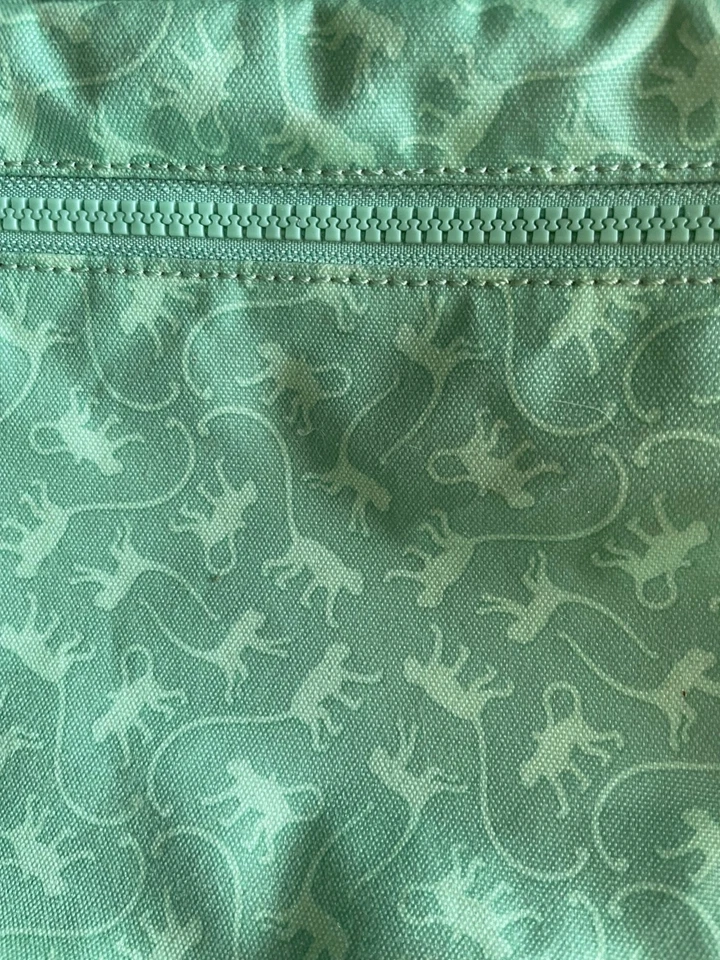 wunderschöne seltene Tasche, Kipling, Europa New, all over Druck mit Affen, IAN - Bild 2 von 4