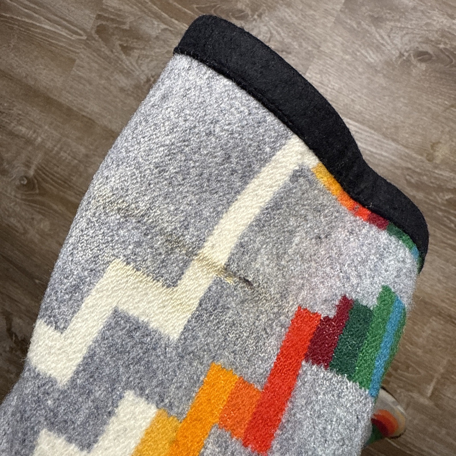 Pendleton Style Wool Blank reversible Women’s Bla… - image 12