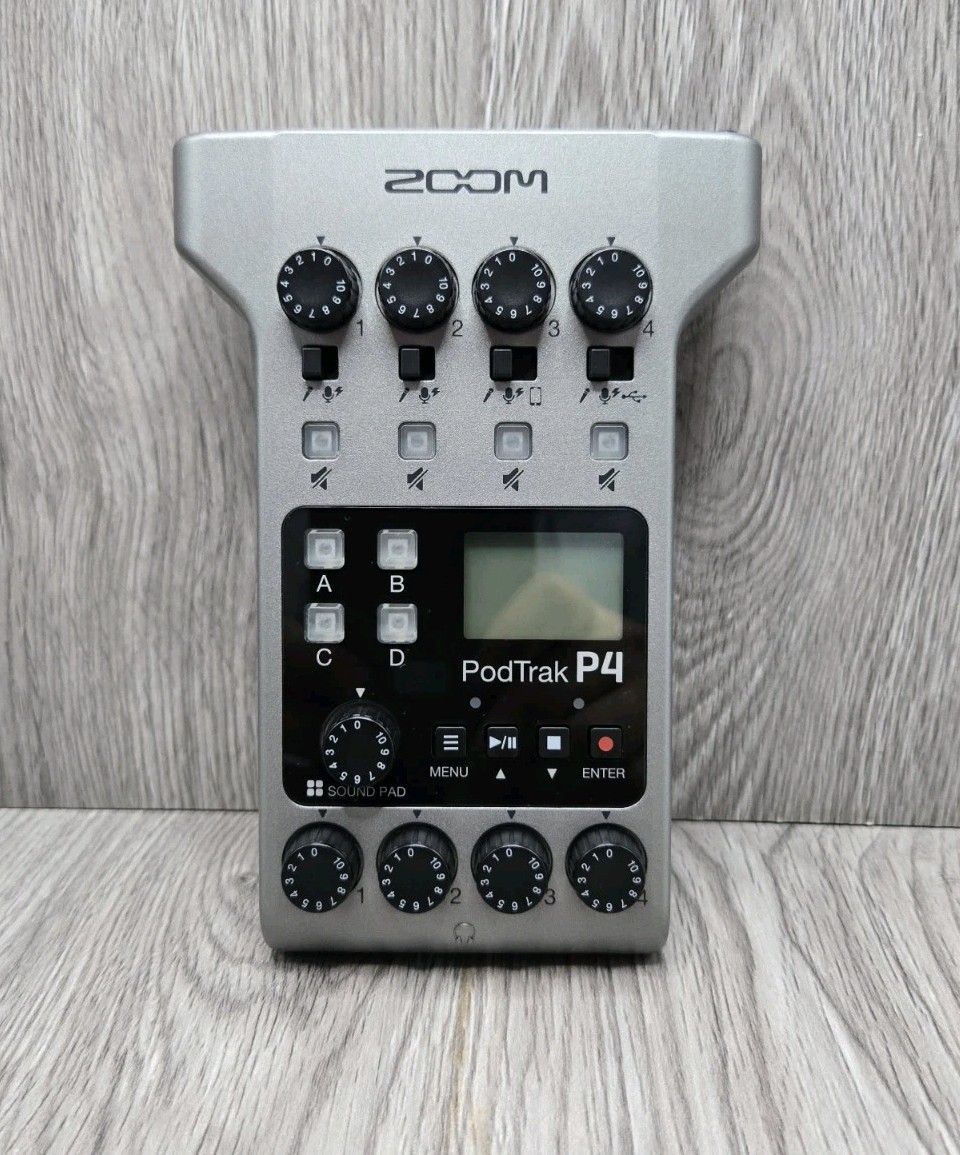 ZOOM ZP4 PodTrak P4 Podcast Recorder for sale online | eBay