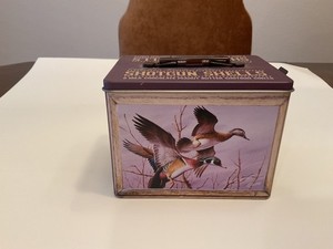 Empty Collector's Shotgun Shell Tin - Chocolates - Artist James Killen