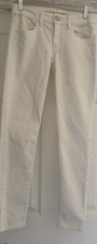 American Eagle Outfitters Jeggings Super Stretch White Jeans Women Size 6 Reg