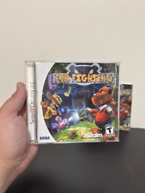 Fur Fighters (Sega Dreamcast, 2000) Complete w/ Manual + Reg Card Lenticular VGC