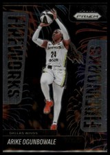2025 Panini Prizm WNBA #8 Arike Ogunbowale Fireworks