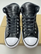 Converse Chuck Taylor All Star Leder –Schwarz–High Top –Gr. EUR 43/UK …