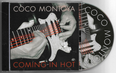 COCO MONTOYA Coming In Hot 2019 Alligator Records CD Album ALCD 4994