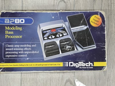 DIGITECH BP80 Modeling Bass Processor Pedal - Vintage, No Power Cord