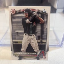 2025 1st Bowman Draft Rookie Arizona Diamondbacks Kayson Cunningham BD-84