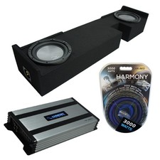 00-03 Ford F-150 Ext Super Cab Truck Harmony A122 Dual 12" Sub Box HA-A800.1