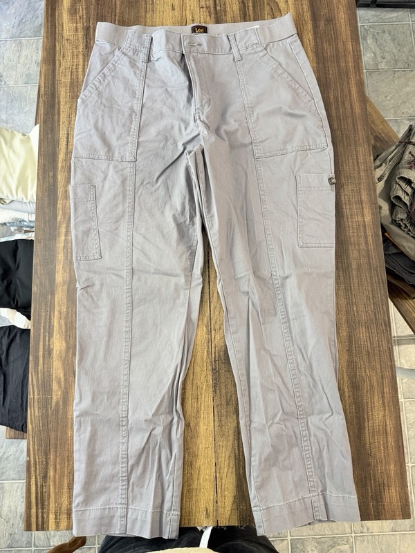 Women’s Lee Cargo Pants 16M Grey