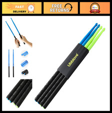 5A Nylon Drumsticks - 2 Pairs with Anti-Slip Handles, Durable for Kids Adults,