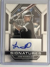 2023 Panini Prizm - Signatures Jose Rodriguez #SIG-JR (AU, RC)