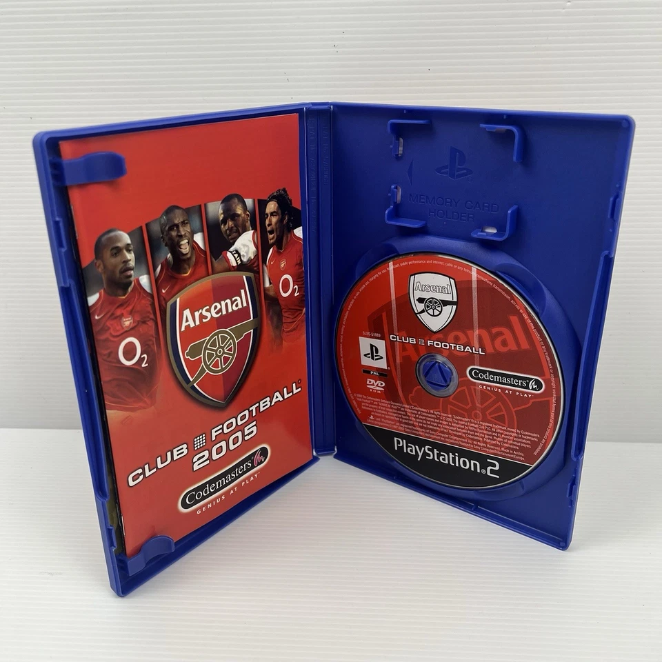 Arsenal Club Football 2005 - PS2 PlayStation 2 - Complete Game & Manual | PAL - Image 4 of 4