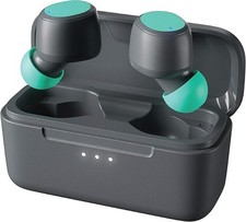 VINYL by Skullcandy True Wireless Bluetooth Earbuds Grey/Teal - Brand New in Box