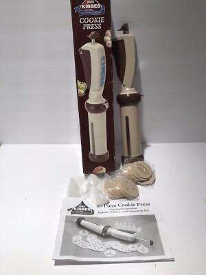 VTG Hershey s Kisses Cookie Press Baking Tool Old Stock New In Box 2006