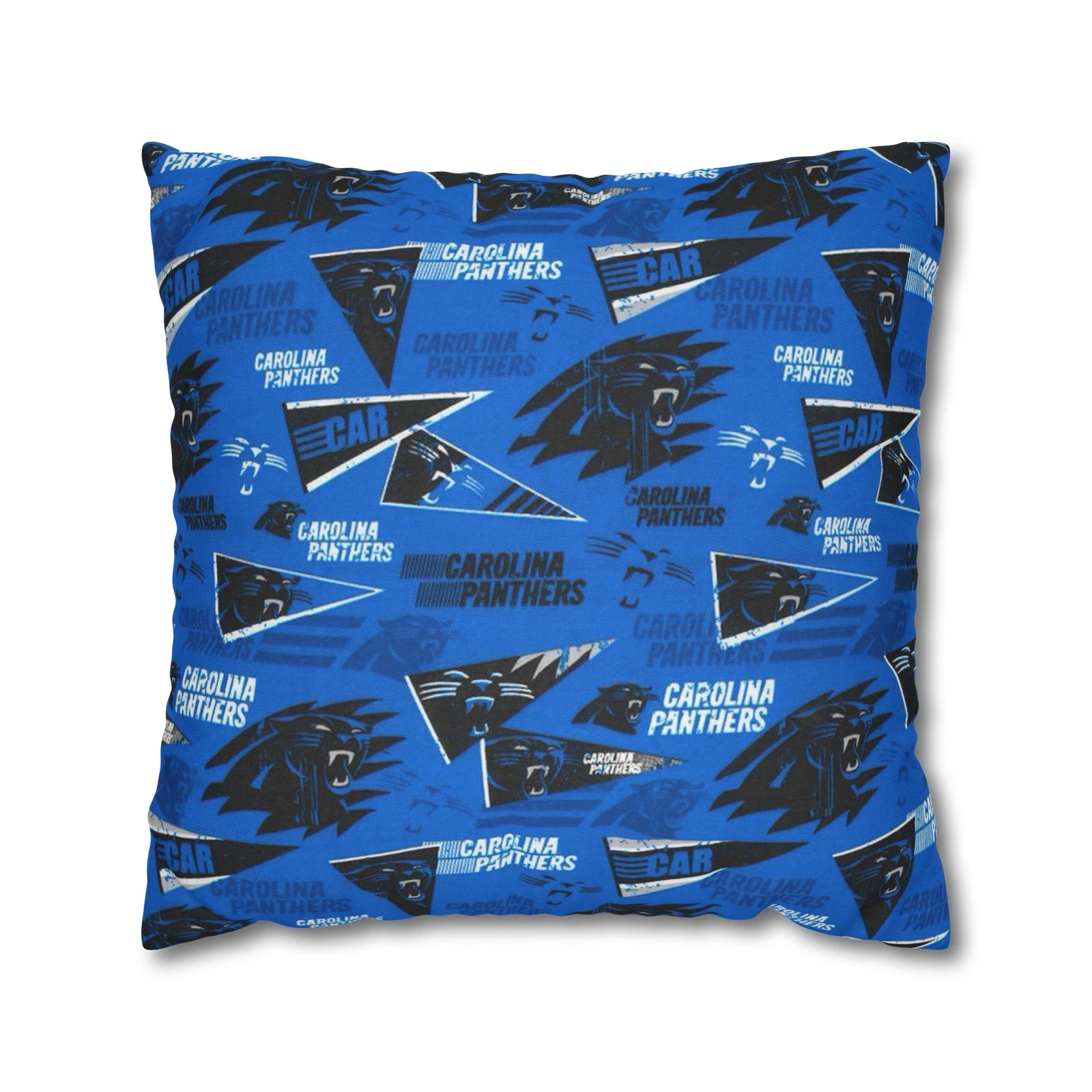 Carolina Panthers Square Throw Pillow Cover