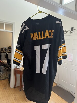 ユニフォーム Pittsburgh Steelers Wallace Reebok On Field Pittsburgh Steelers Jersey #17 Mike Wallace Sz XL