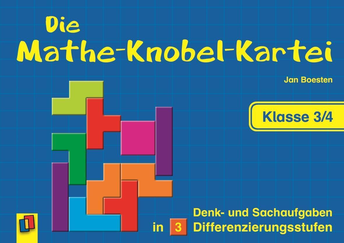 Thumbnail - Die Mathe-knobel-kartei - Klasse 3/4 Jan Boesten