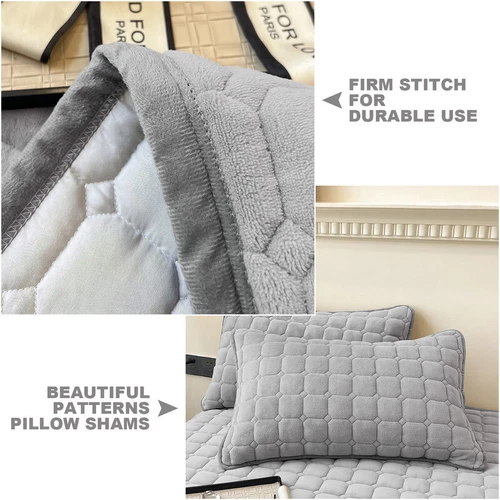 Tagesdecke Bettüberwurf gesteppt Steppdecke Überwurf Bett Sofa Überdecke Decke - Bild 7 von 32