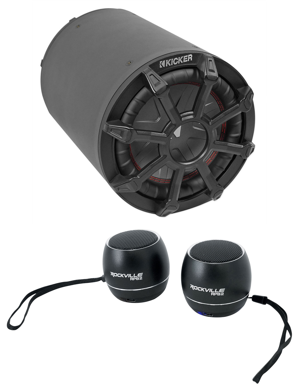 KICKER 46CWTB82 8 600-ваттный Морской сабвуфер в корпусе TB8 Домашние колонки 46990₽
