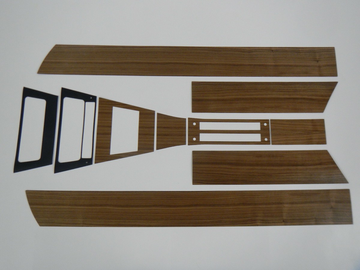 1965 Buick Riviera Walnut Wood Interior Trim Kit Door Panels