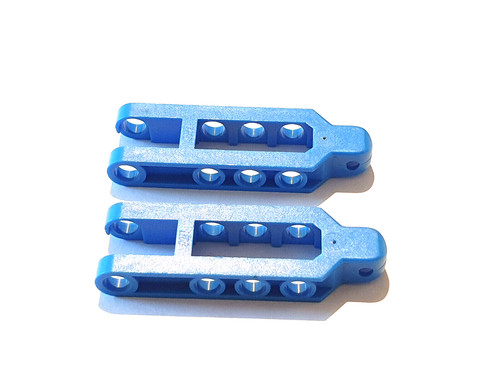 Lego Technic 2x Querlenker Radaufhängung #2738 blau
