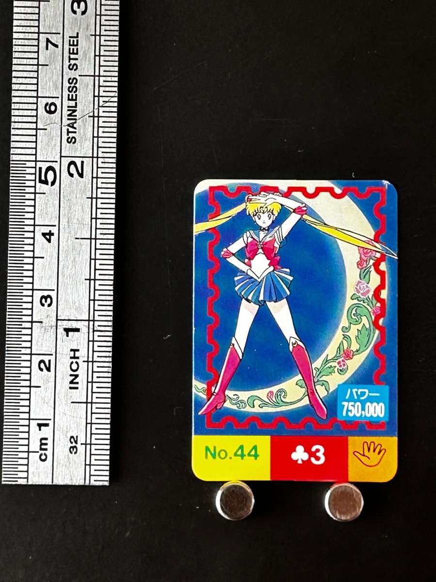 Usagi Tsukino Sailor Moon R Mini Card #44 JAPAN Japanese Very Rare