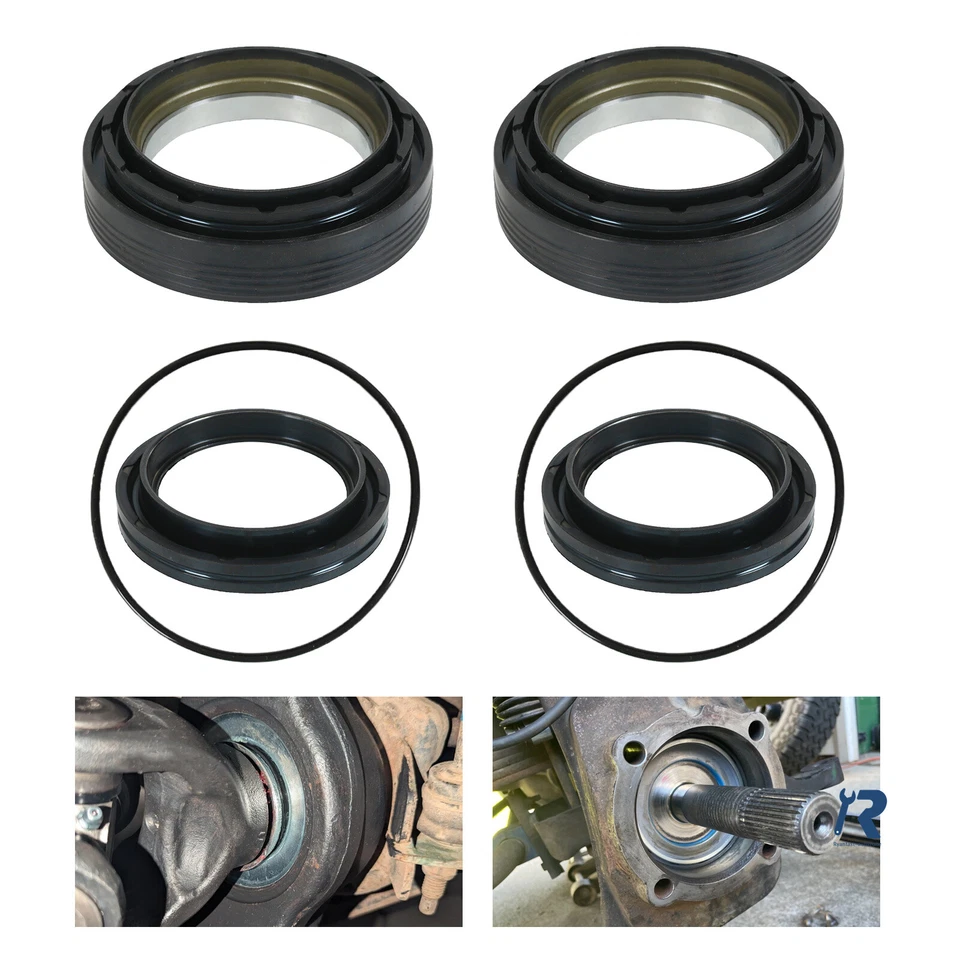 Front Axle Knuckle Tube Seal Kit for Ford F250 F350 Superduty Dana 50 60 98-04 — 第 3/4 张图片