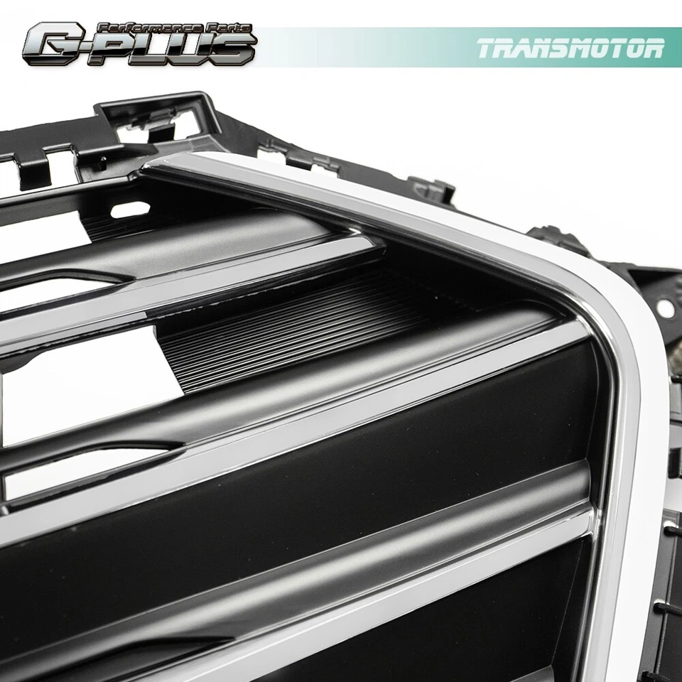 Parachoques delantero de repuesto apto para Hyundai Elantra 2017-2018 con moldura cromada Foto 3 de 4