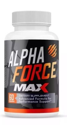 Alpha Force Dietary Supplement For Men ED AlphaForce (60 Capsules)