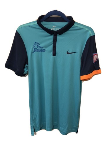 MET Jaguars NIKE DRI FIT POLO MENS SIZE 