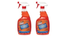 ORANGE Premium Cleaner and Degreaser - 32oz - For Grease Tar Adhesive Dirt - ...