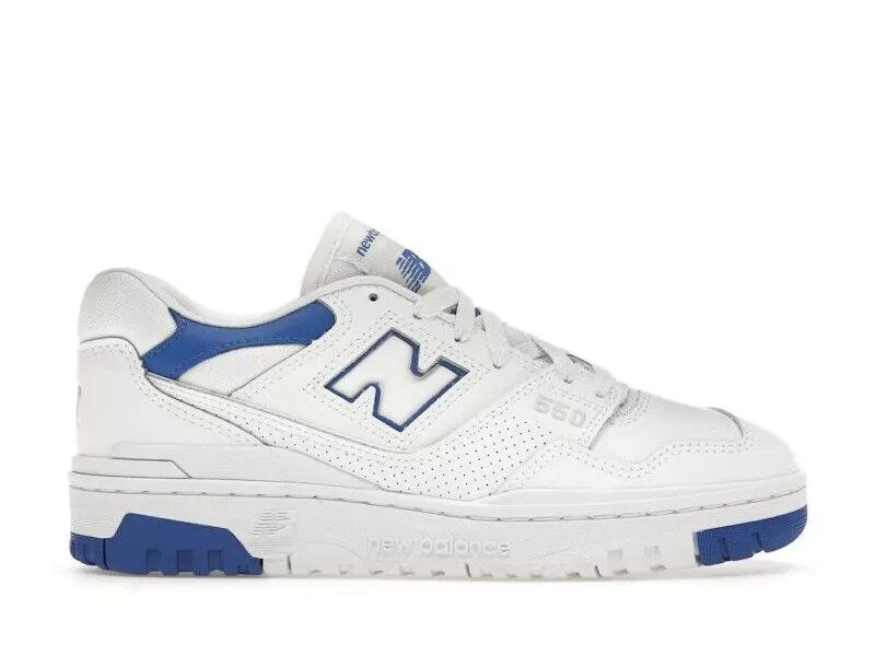 New Balance 550 Shoes Men's Size White/Blue Sneakers New with box