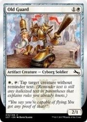 Old Guard 16 Common Unstable Magic: The Gathering