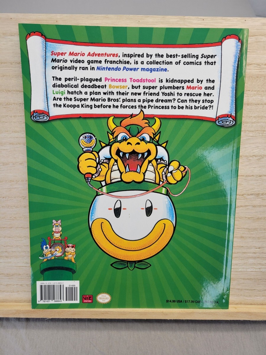 morikumaページ Super Mario Adventures Comic Book, Paperback - Kentaro Takekuma