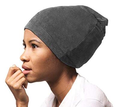 ADAMA Satin Lined Jersey Beanie, Ultra Soft, Fashionable Hipster